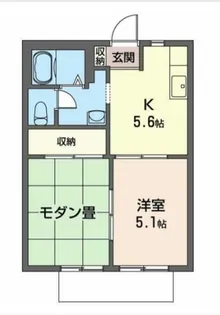 エスポワール【1階】の間取り