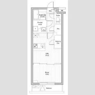 SPコート保塚町【2階】の間取り