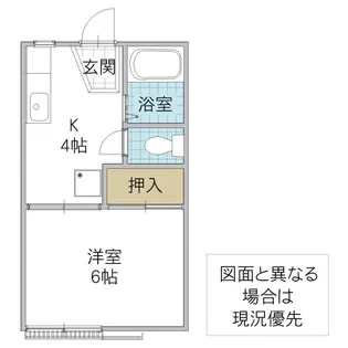梅香ブルーム【2階】の間取り