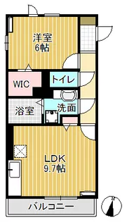 ミライエ・エヴォ1【2階】の間取り