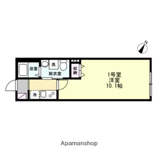 BayroomLentoYokohamaII【2階】の間取り