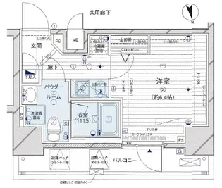 メインステージ亀戸II【2階】の間取り
