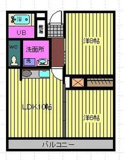 人吉ビル【6階】の間取り
