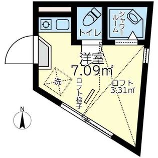RADISH【3階】の間取り