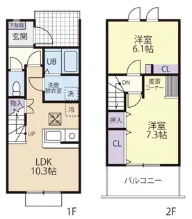 FONTAINEの間取り