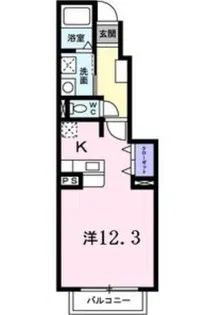 ソレアードTM【1階】の間取り