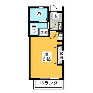 ロワール湘南B棟【1階】の間取り