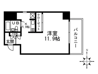 メイソンリー小岩【2階】の間取り