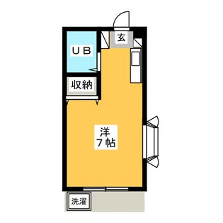 コンフォートS【1階】の間取り