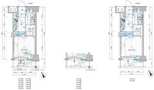 メインステージ川口WEST【7階】の間取り