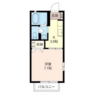 ShaMaison『オリーブB【2階】の間取り