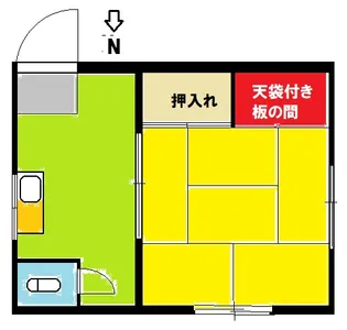ミサトレヂデンス【3階】の間取り