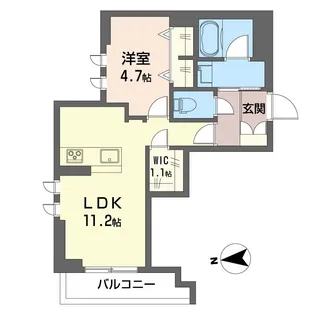 メゾンブライト【2階】の間取り