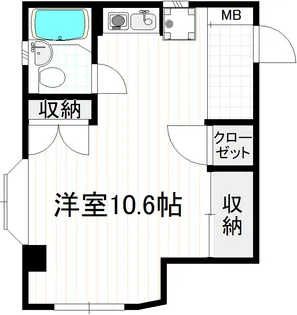 イズミヤビル【3階】の間取り