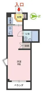 ディオハイム’E【2階】の間取り