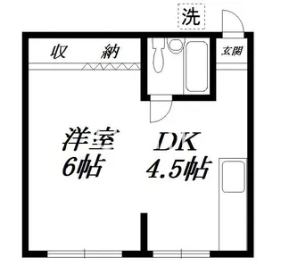 ハイム菰軒【2階】の間取り