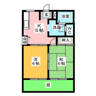 ユートピア21【1階】の間取り