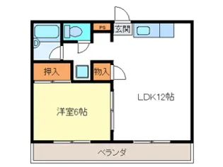 ラビットハウスフレンズ【1階】の間取り