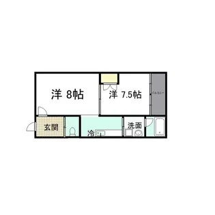 GROTTO増泉【3階】の間取り