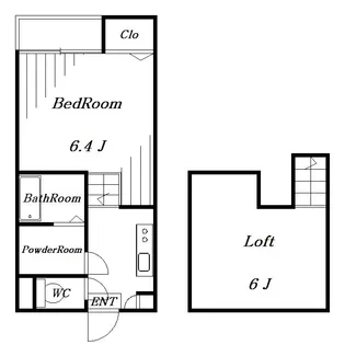 ベントルナート【1階】の間取り
