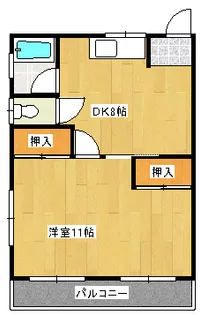 レピドール松原【2階】の間取り