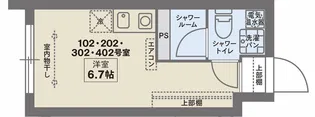 COCOFLAT武蔵小山II【2階】の間取り