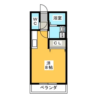 サンビレッジ白金【4階】の間取り