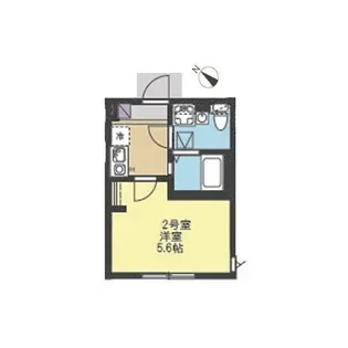 ベイノワール追浜【2階】の間取り