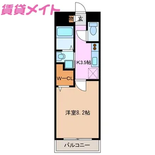 グランディール【1階】の間取り