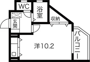 愛知県名古屋市千種区池下町2【マンション】の間取り
