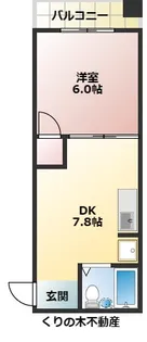ルミウス黄金【5階】の間取り