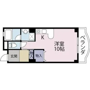 静清第三ハイツ【1階】の間取り