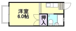 ハイツコスモ【2階】の間取り