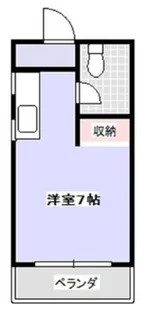 ナチュライフウラソエ(R)【5階】の間取り