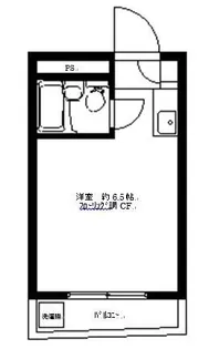東京都目黒区大岡山1【マンション】の間取り
