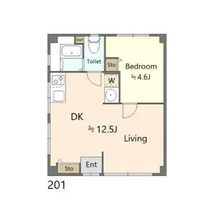神奈川県藤沢市湘南台1【マンション】の間取り
