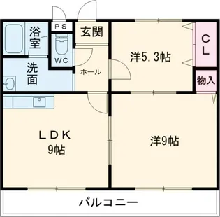 K′s COURT【1階】の間取り