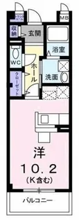 1Rの間取り画像