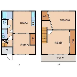 ファミール片野A棟の間取り