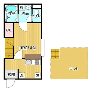 グリーンヒルズ【1階】の間取り