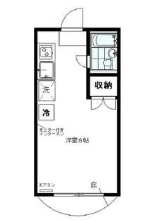 みゆきハイツ【2階】の間取り