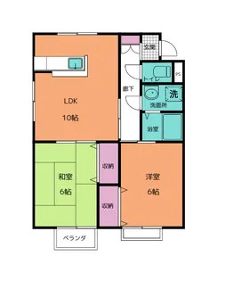 STパビヨン【2階】の間取り