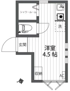 アーバンプレイス方南町駅前【1階】の間取り