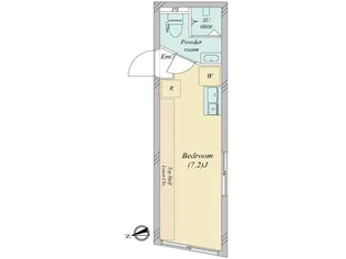 GRANDE熊野町【4階】の間取り