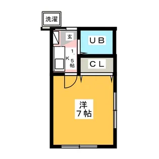 コーポノギ【1階】の間取り