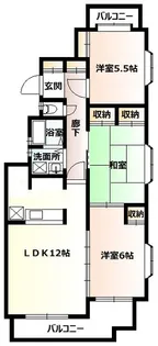 サンライト・ヴィラ【2階】の間取り