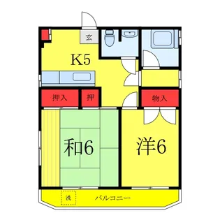 三昌苑【3階】の間取り