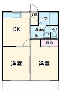 メルベーユII【2階】の間取り