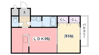 兵庫県西宮市里中町3【マンション】の間取り