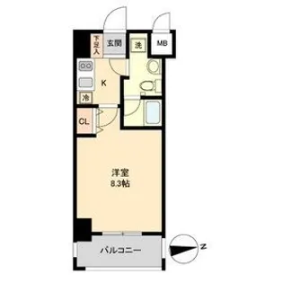 ASレジデンス上前津【3階】の間取り